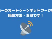 スカパーのカートゥーンネットワーク料金と視聴方法・お得です！