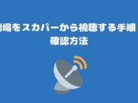 衛星劇場のスカパー料金と視聴する手順・視聴確認方法