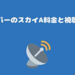 スカパーのスカイA料金と視聴方法