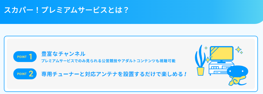 スカパープレミアムで日テレプラスを視聴する